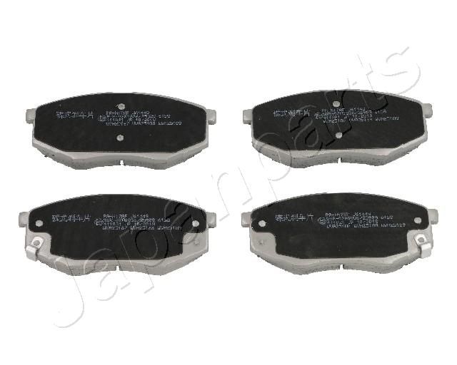 JapanParts Komplet kočionih obloga, disk-kočnica