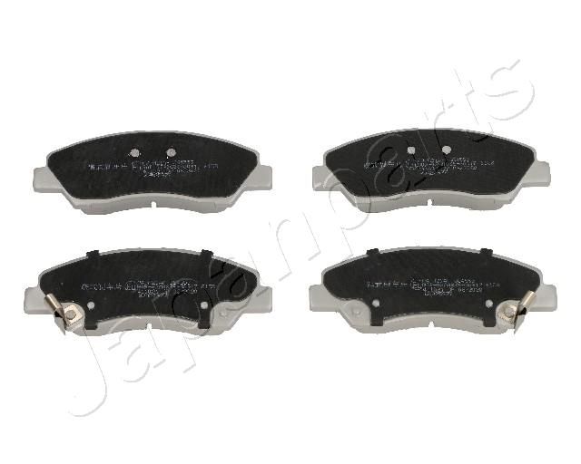 JapanParts Komplet kočionih obloga, disk-kočnica