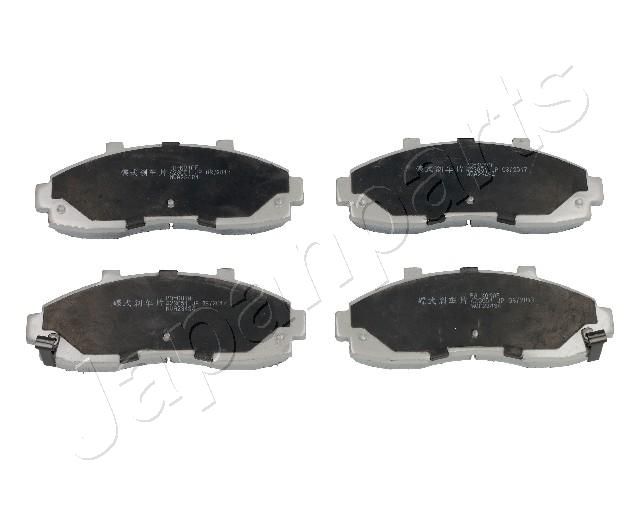 JapanParts Komplet kočionih obloga, disk-kočnica