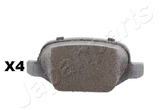 JapanParts Komplet kočionih obloga, disk-kočnica