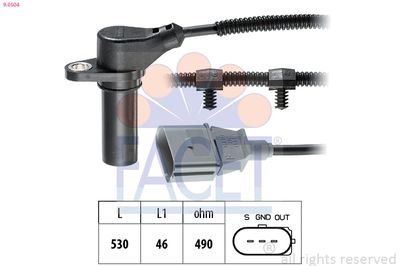 FACET Davač impulsa, koljenasto vratilo