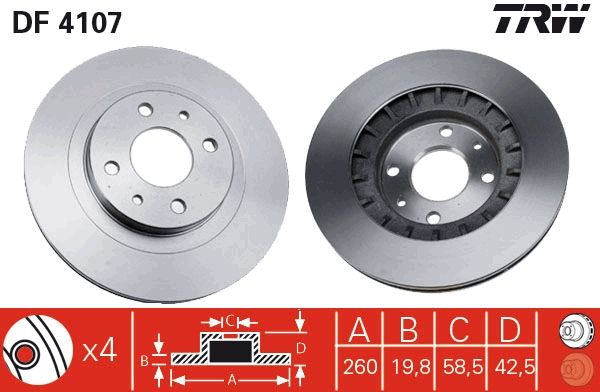 TRW Disk ploča