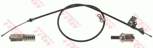 TRW Uže, parkirna kočnica