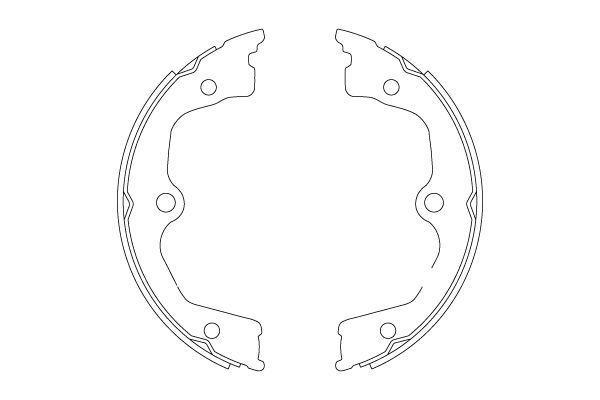 TRW Kočione obloge - pakne parkirne kočnice