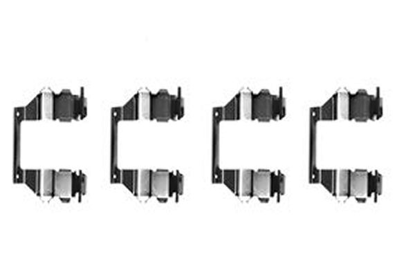 TRW Komplet dodatne opreme, obloga disk-kočnice