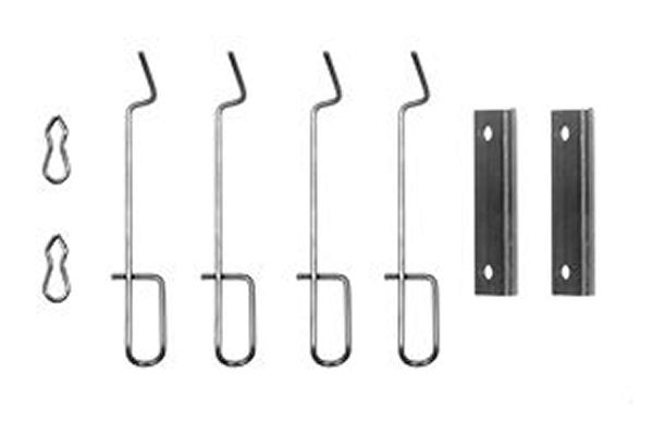 TRW Komplet dodatne opreme, obloga disk-kočnice