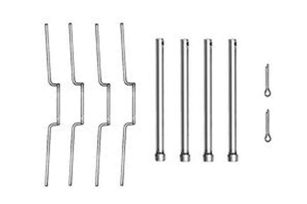 TRW Komplet dodatne opreme, obloga disk-kočnice