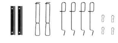 TRW Komplet dodatne opreme, obloga disk-kočnice