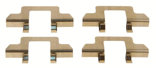 TRW Komplet dodatne opreme, obloga disk-kočnice