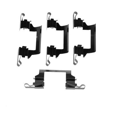 TRW Komplet dodatne opreme, obloga disk-kočnice