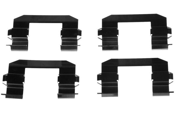 TRW Komplet dodatne opreme, obloga disk-kočnice