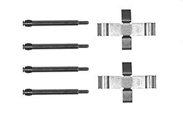 TRW Komplet dodatne opreme, obloga disk-kočnice