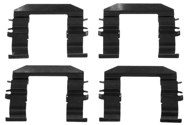 TRW Komplet dodatne opreme, obloga disk-kočnice