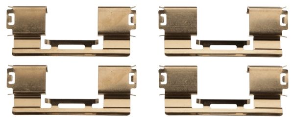 TRW Komplet dodatne opreme, obloga disk-kočnice