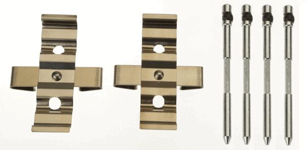 TRW Komplet dodatne opreme, obloga disk-kočnice