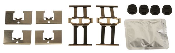 TRW Komplet dodatne opreme, obloga disk-kočnice