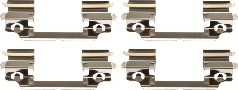 TRW Komplet dodatne opreme, obloga disk-kočnice