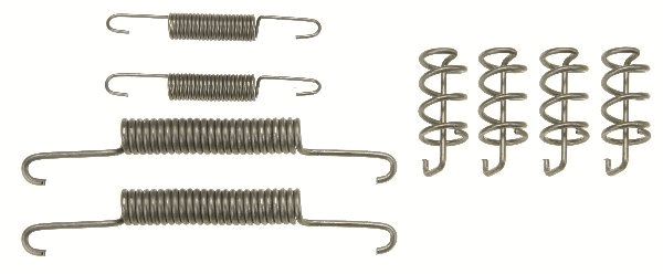 TRW Komplet dodatne opreme, papuče parkirne kočnice