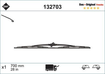 SWF Metlica brisača
