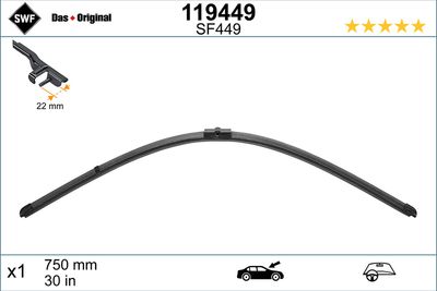 SWF Metlica brisača