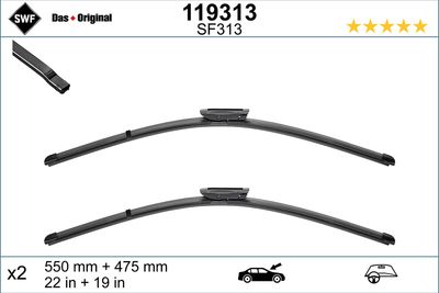 SWF Metlica brisača