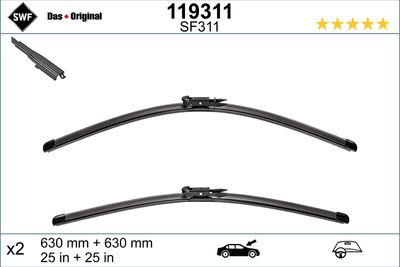 SWF Metlica brisača