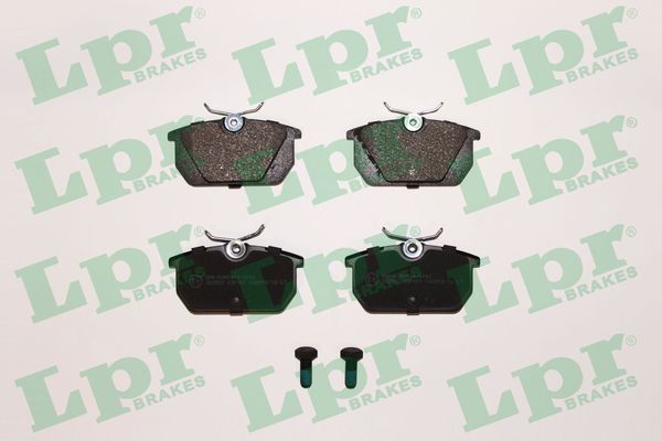 LPR Komplet kočionih obloga, disk-kočnica