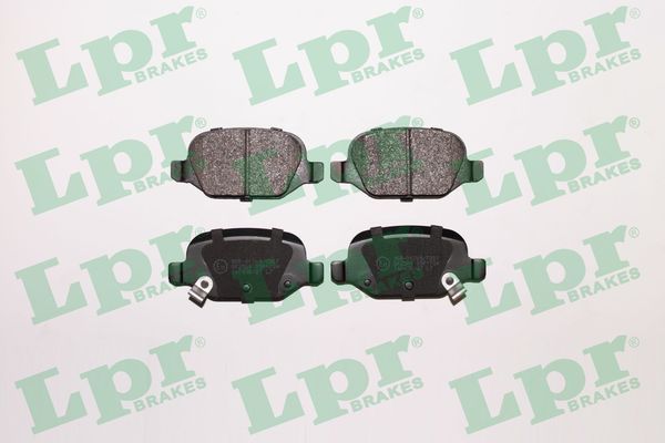 LPR Komplet kočionih obloga, disk-kočnica