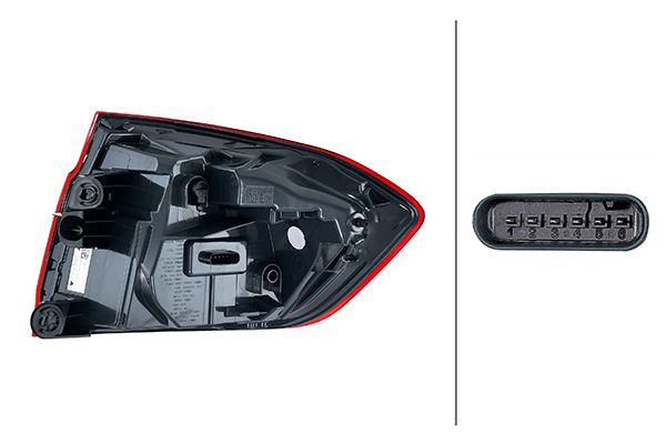 HELLA Stražnje svjetlo