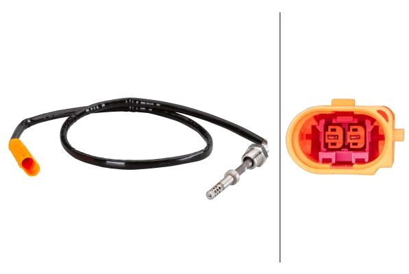 HELLA Senzor, temperatura ispušnih plinova