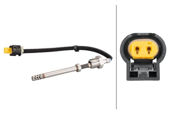 HELLA Senzor, temperatura ispušnih plinova