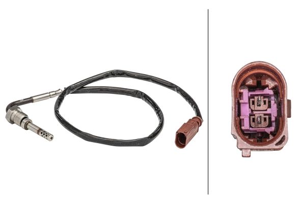 HELLA Senzor, temperatura ispušnih plinova