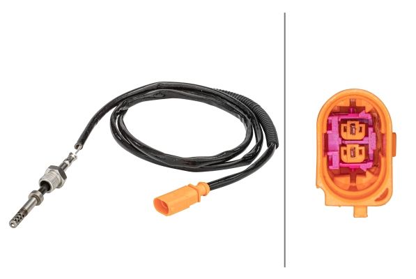 HELLA Senzor, temperatura ispušnih plinova