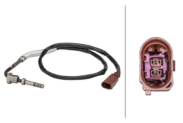 HELLA Senzor, temperatura ispušnih plinova