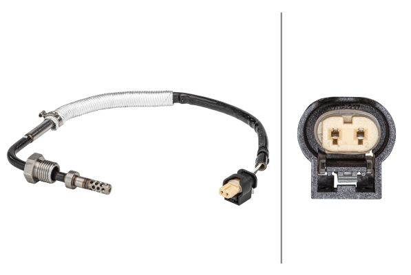 HELLA Senzor, temperatura ispušnih plinova