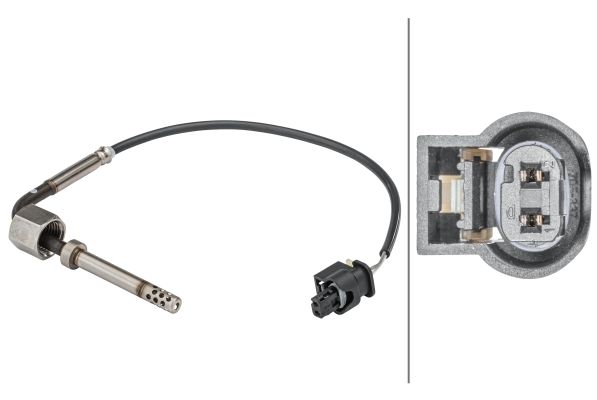 HELLA Senzor, temperatura ispušnih plinova