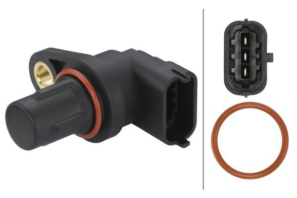 HELLA Osjetnik, položaj bregastog vratila