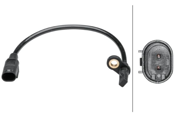 HELLA Senzor, broj okretaja kotača