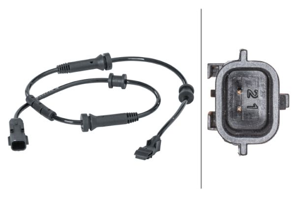 HELLA Senzor, broj okretaja kotača