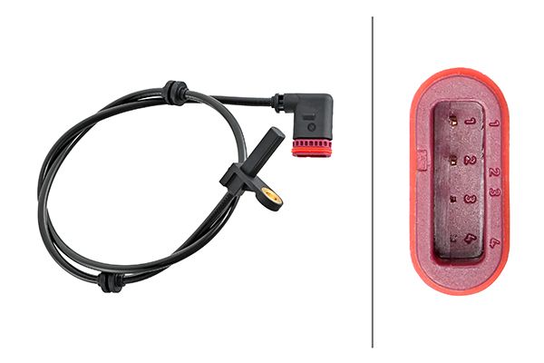 HELLA Osjetnik, broj okretaja kotača