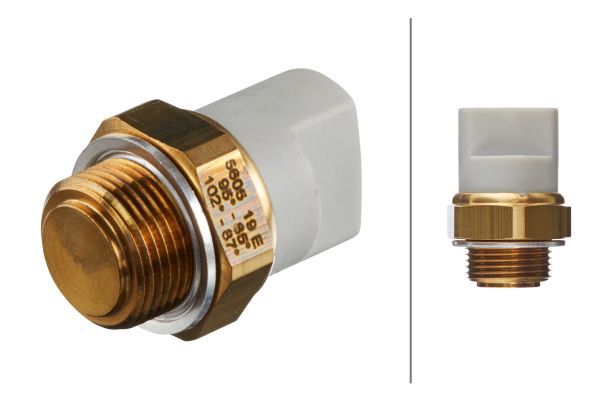 HELLA Temperaturna sklopka, ventilator hladnjaka