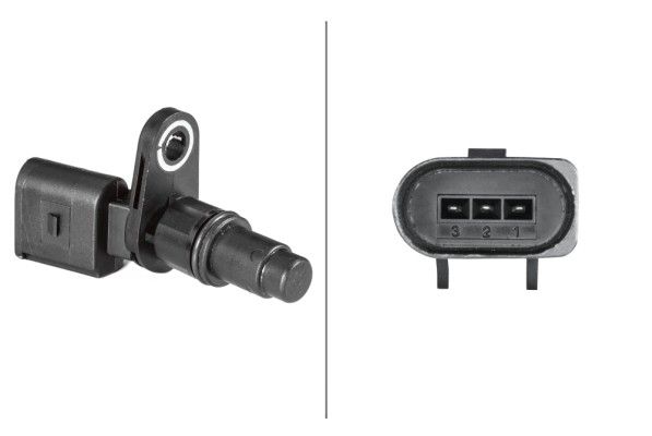 HELLA Osjetnik, položaj bregastog vratila