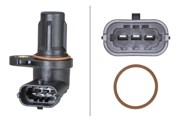 HELLA Osjetnik, položaj bregastog vratila