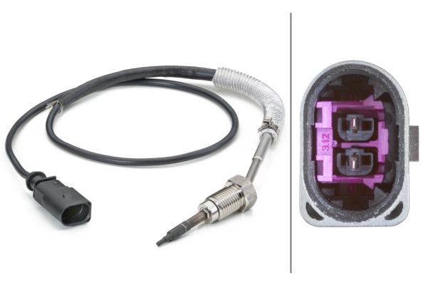 HELLA Senzor temperature ispušnih plinova