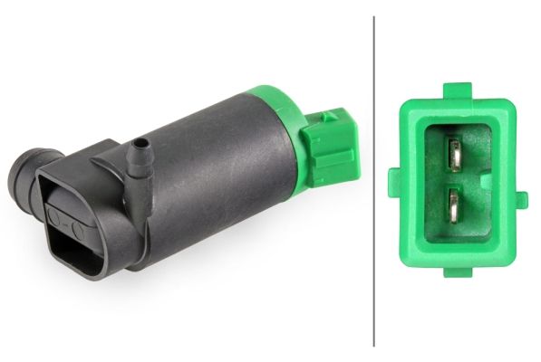 HELLA Pumpa vode za pranje, čišćenje stakla