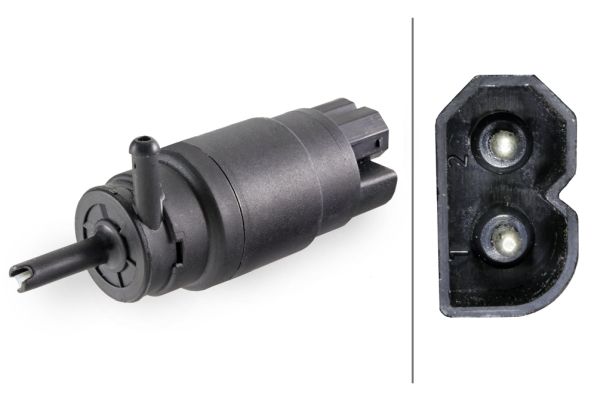 HELLA Pumpa vode za pranje, čišćenje stakla