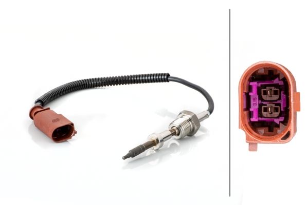 HELLA Senzor temperature ispušnih plinova