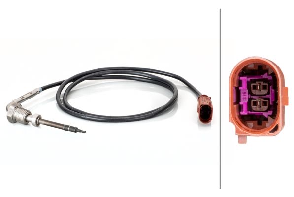 HELLA Senzor temperature ispušnih plinova