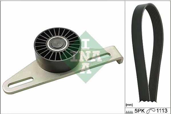 INA Komplet klinastih orebrenih remena