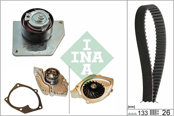INA Vodena pumpa + sklop zupčastog remena